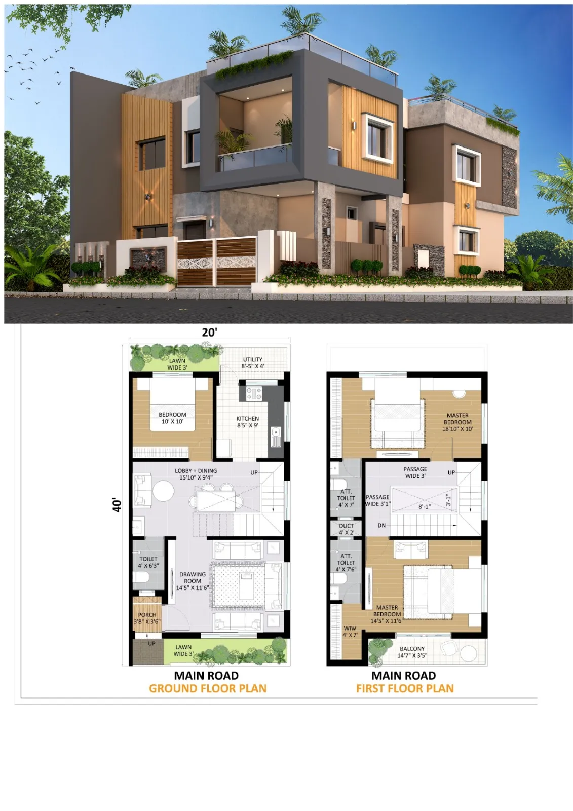 Floor Plan + 3D