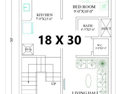 18 * 30 house plan