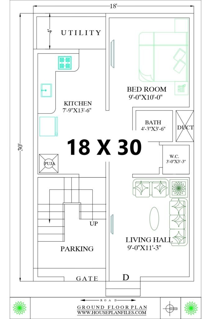 18 * 30 house plan