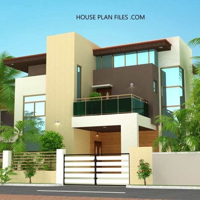 30 * 45 house plan 3d