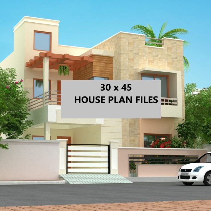 30x45 duplex home design