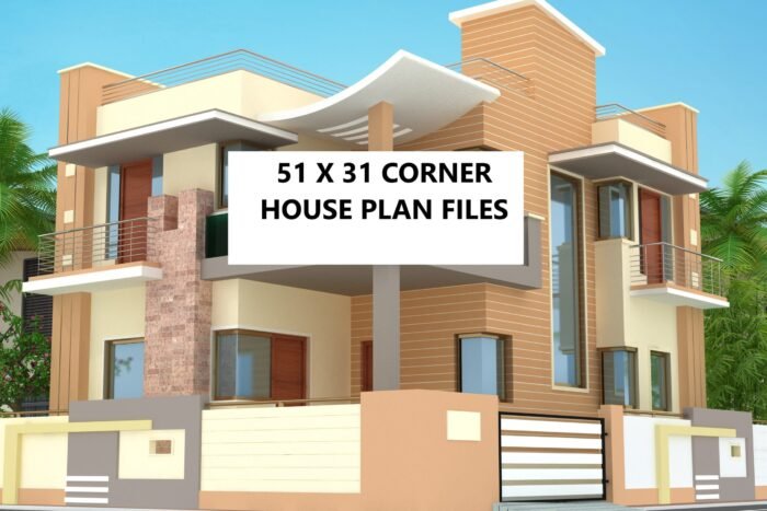 51x31 modern house plan