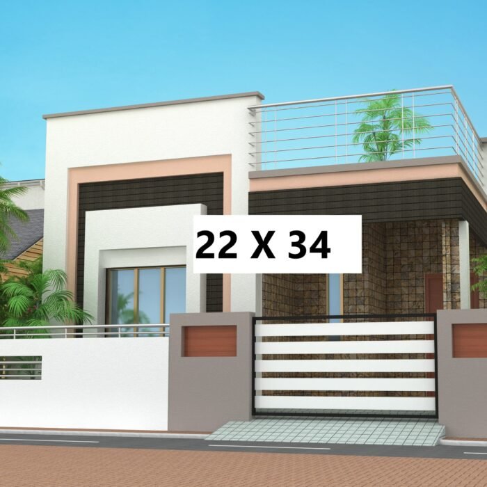 22x34 singlex home design