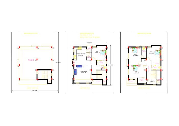 41x55 house plan