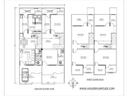 30x50 rental house plan