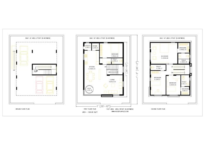 36 45 house plan