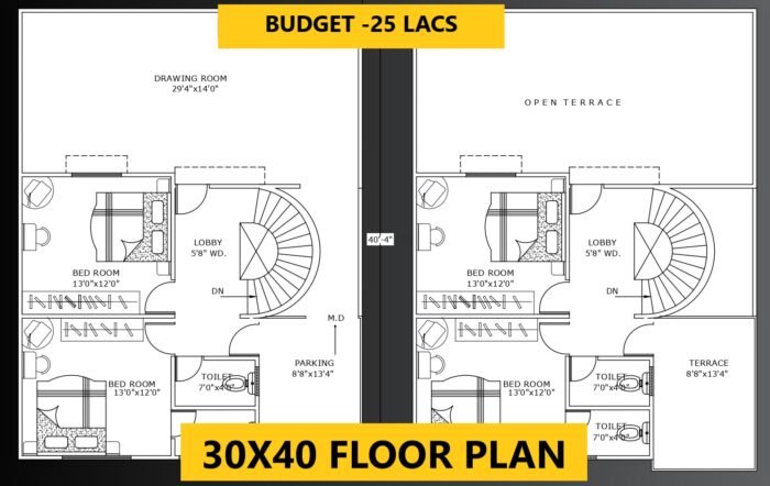 1200 sqft house plan