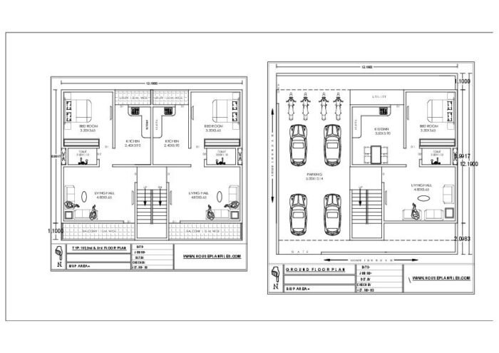 12 .19 x 12. 19 meter home design