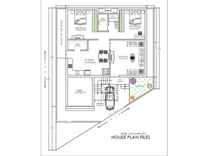 33 * 58 house plan