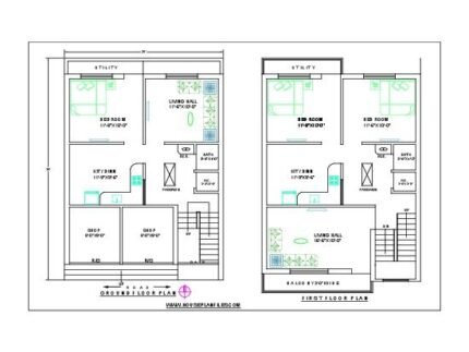 25 * 35 north facing house plan | 25 * 35 shop home design