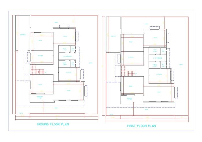 50 by 60 house plan