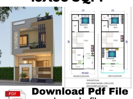 15 * 36 HOUSE PLAN