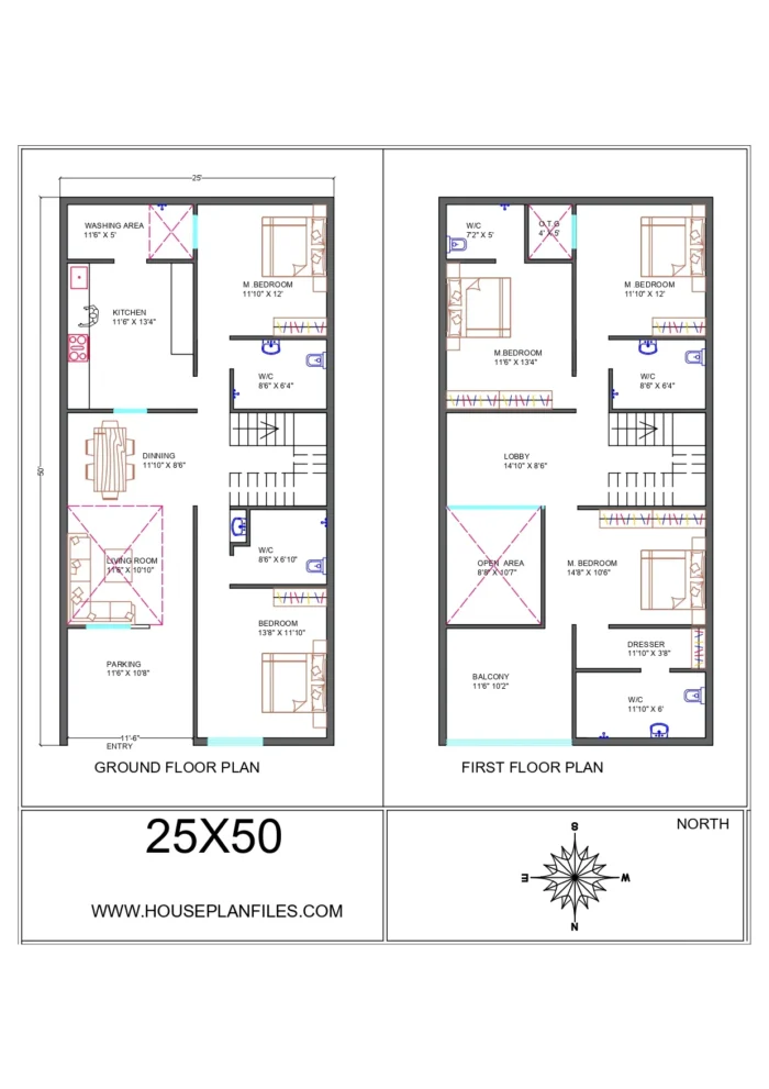 25 * 50 home plan