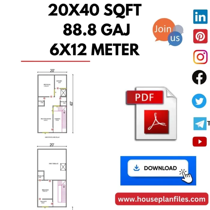 800 sqft house plan