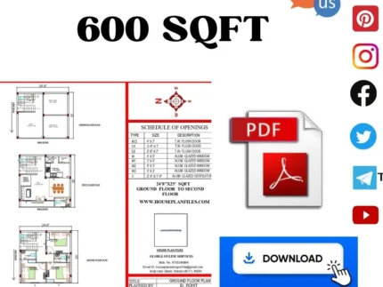 600 sqft house plan