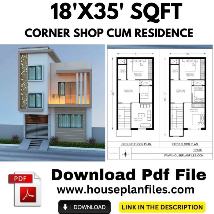 18x35 house plan