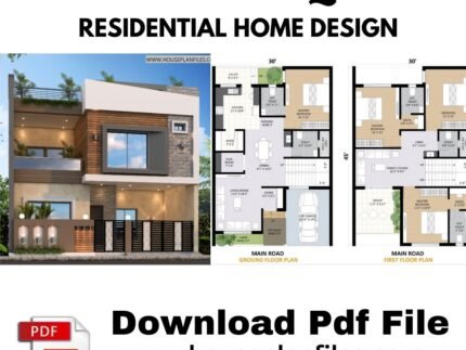 30 by 45 house plans 3d