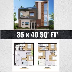 35x40 house plan